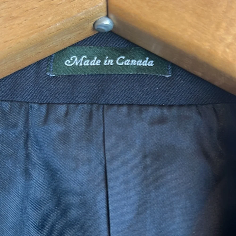 J.Crew 100% Wool Sport Coat Blazer 40 C-S Made in Canada